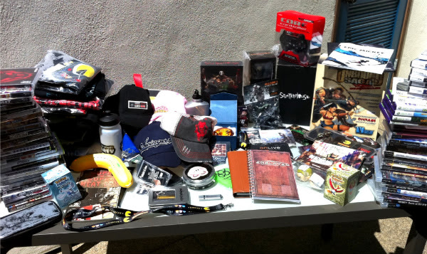 Super Bitmob Giveaway: prize pile